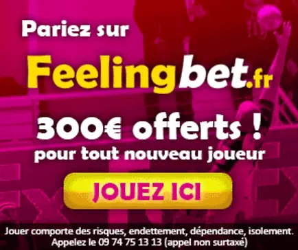 bonus de bienvenue feelingbet