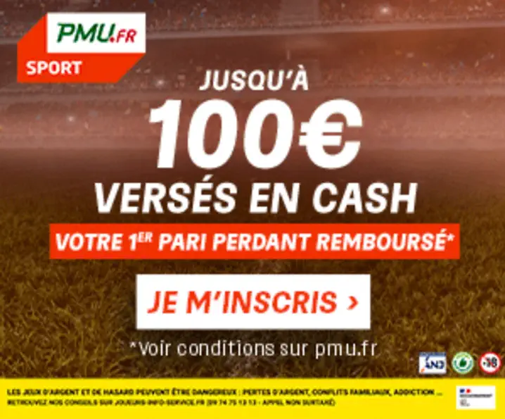 bonus pmu sport - 100€ CASH